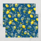 Aquarellfarben 29 save the date (Vorne/Hinten)
