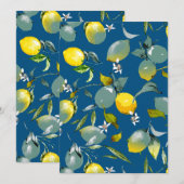 Aquarellfarben 29 save the date (Vorne/Hinten)