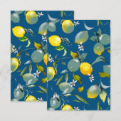 Aquarellfarben 29 save the date (Vorne/Hinten)