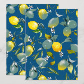 Aquarellfarben 29 save the date (Vorne/Hinten)