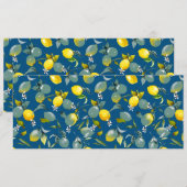 Aquarellfarben 29 save the date (Vorne/Hinten)