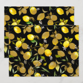 Aquarellfarben 30 einladung (Vorne/Hinten)