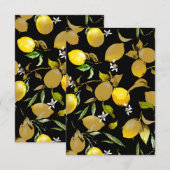 Aquarellfarben 30 save the date (Vorne/Hinten)