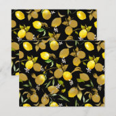 Aquarellfarben 30 save the date (Vorne/Hinten)