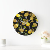 Aquarellfarben 31 große wanduhr (Zuhause)