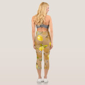 Aquarellfarben 33 capri leggings (Rückseite)