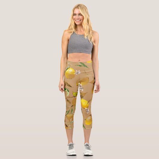 Aquarellfarben 33 capri leggings (Vorderseite)