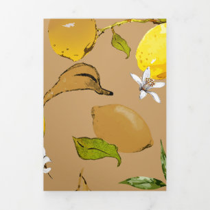 Aquarellfarben 33 dreifach gefaltete urlaubskarte