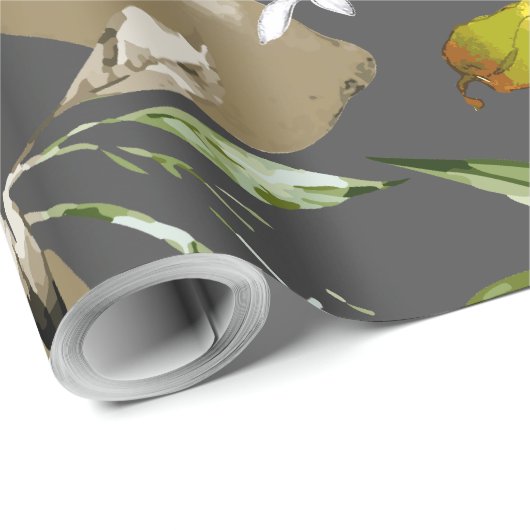 Aquarellfarben 35 geschenkpapier (Rolleneckpunkt)