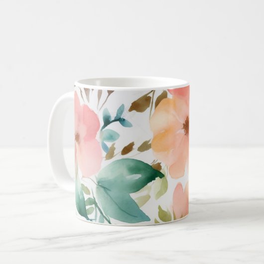 Aquarellfarben 4 kaffeetasse (Vorderseite Links)