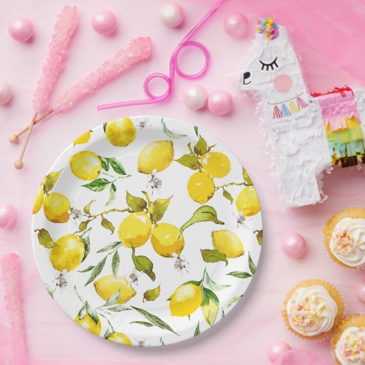 Aquarellfarben 5 pappteller (Party)