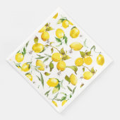 Aquarellfarben 5 serviette (Ecke)