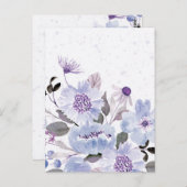 Aquarellfarben 6 postkarte (Vorne/Hinten)