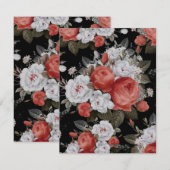 Aquarellfarben 7 mitteilungskarte (Vorne/Hinten)