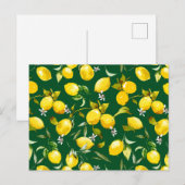 Aquarellfarben 9 feiertagspostkarte (Vorne/Hinten)