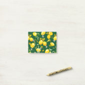 Aquarellfarben 9 post-it klebezettel (Auf Schreibtisch)