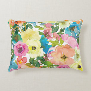 Aquarellfarben Akzent Pillow Dekokissen