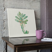 Aquarellfarben Antikes botanisches Plakat