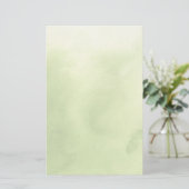 Aquarellfarben auf einem groben Texturpapier Briefpapier (Stehend Vorderseite)