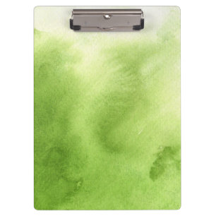 Aquarellfarben auf einem Papier mit rauer Textur Klemmbrett