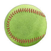 Aquarellfarben auf einem Rohtexturpapier Baseball (Vorderseite Links)