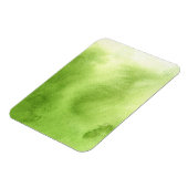 Aquarellfarben auf einem Rohtexturpapier Magnet (Linke Seite)