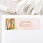 Aquarellfarben Autumn Aspen Trees (Insitu)