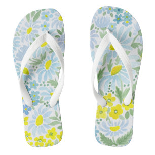 Aquarellfarben Badesandalen
