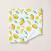 Aquarellfarben Badhandtuch Set (Waschlappen)