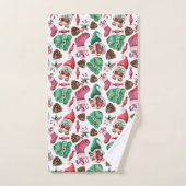 Aquarellfarben Badhandtuch Set (Handtuch)