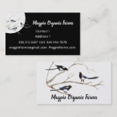 Aquarellfarben - Bio Zuchtkarte Visitenkarte (Vorne/Hinten)