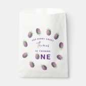 Aquarellfarben BlackBerry 1. Party Geschenktütchen (Vorderseite)