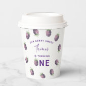 Aquarellfarben BlackBerry 1. Party Pappbecher (Vorderseite)