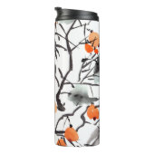 Aquarellfarben Blätter Thermosbecher (Nach rechts gedreht)