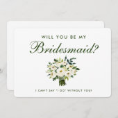 Aquarellfarben Blau Weiße Hochzeit Braun B Einladung (Vorne/Hinten)