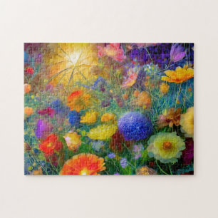 Aquarellfarben Blume 2 Foto Puzzles Internet Jigsa