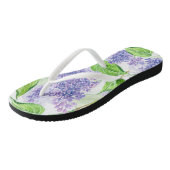 Aquarellfarben-Blume Badesandalen (Schrägansicht)