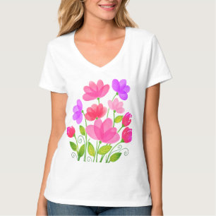 Aquarellfarben-Blume Bankett-Design-42704 T-Shirt