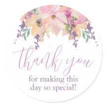 Aquarellfarben-Blume Danke, Geburtstagsgunst