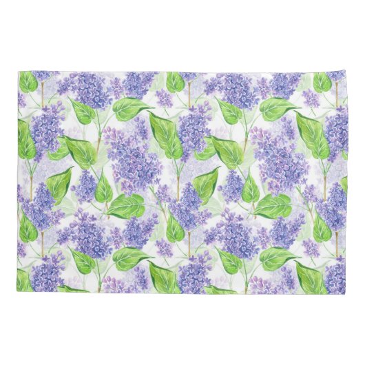 Aquarellfarben-Blume Kissenbezug (Rückseite)