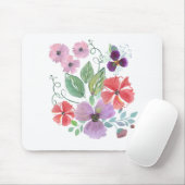 Aquarellfarben-Blume. Mousepad (Mit Mouse)