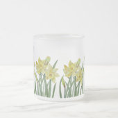 Aquarellfarben Blume Portrait Illustration Mattglastasse (Mittel)