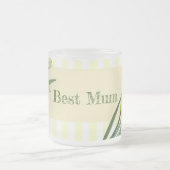 Aquarellfarben Blume Portrait Illustration Mattglastasse (Mittel)