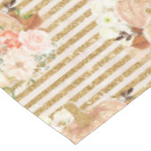 Aquarellfarben Blume Pumpkin Baby Dusche Party Dek Tischdecke (Schrägansicht)