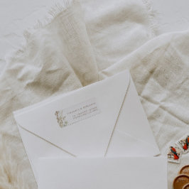 Aquarellfarben Blume Rustikale Hochzeitsplatten