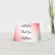 Aquarellfarben Blume Shine Vielen Dank, dass Sie i