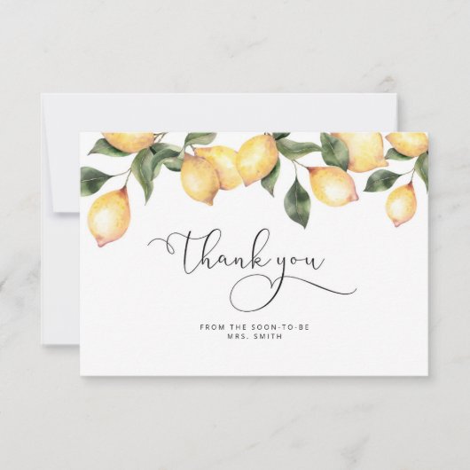 Aquarellfarben Brautparty danke Karte (Vorderseite)
