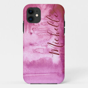 Aquarellfarben Cool Abstrakt Rosa Tinte Case-Mate Case-Mate iPhone Hülle