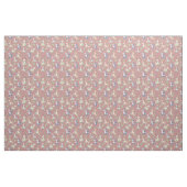 Aquarellfarben-Dinosaurier auf dunkler Rose rosa Stoff (Yard (91,4 cm))