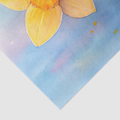 Aquarellfarben-Dioden Blue Background Decoupage Seidenpapier (Detail)